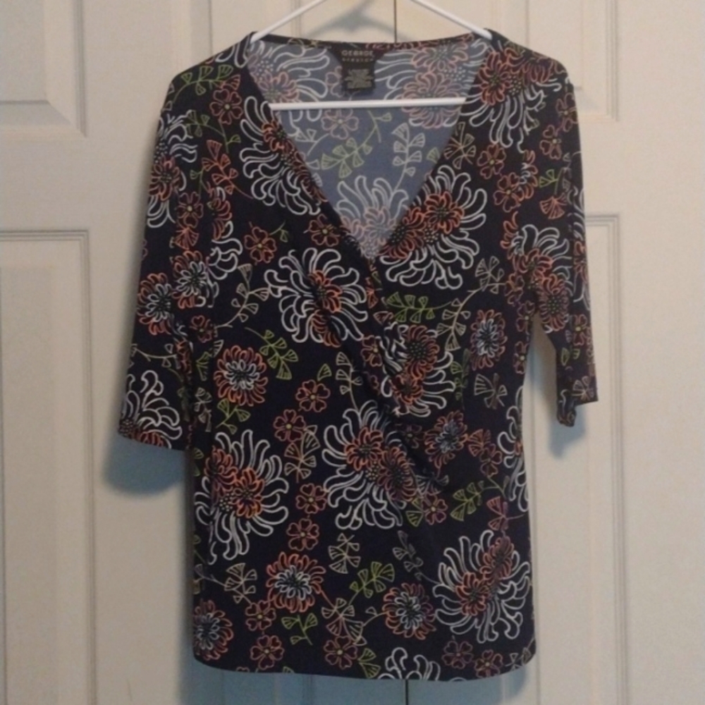 Multi colored Top size 12-14